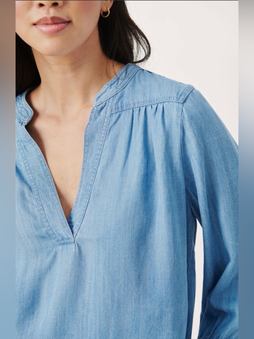 Part Two Chambray Tunic